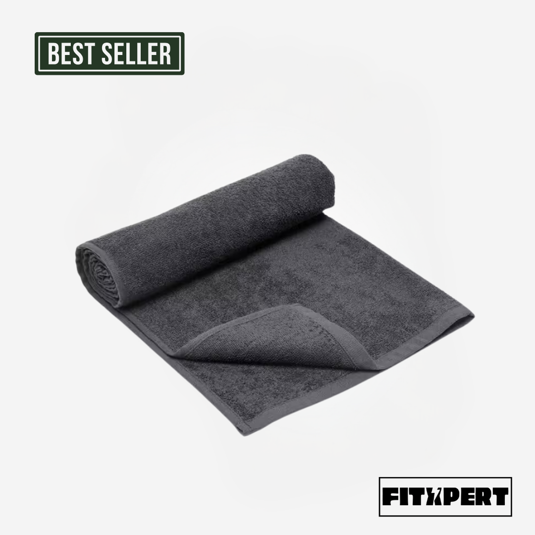 Serviette de fitness en coton 90x50cm